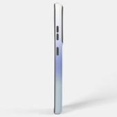 Pastel Blue Ombre Anfangsbuchstaben Monogram Samsung Galaxy Hülle (Rechte Seite)