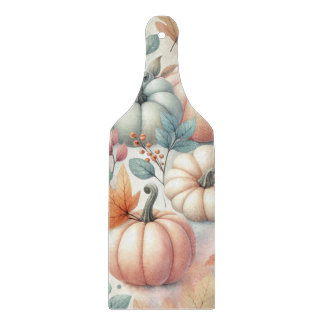 PASTEL BLUE & ORANGE FALL PUMPKINS SCHNEIDEBRETT