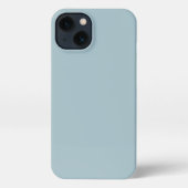 Pastel Blue Phone Case iPhone Hülle (Rückseite)