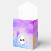 Pastel Blue Rainbow Favor Box Geschenkschachtel (Geöffnet)