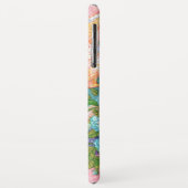 Pastel Blue Rose Dragon Case-Mate iPhone Hülle (Hinten/Links)