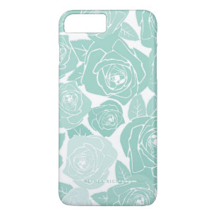 Pastel Blue Rose Personalisiert iPhone 7 Plus Fall iPhone 8 Plus/7 Plus Hülle