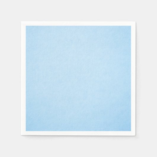 Pastel Blue Serviette (Vorderseite)