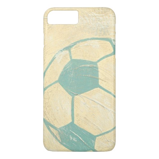 Pastel Blue Soccer Ball von Chariklia Zarris Case-Mate iPhone Hülle (Rückseite)