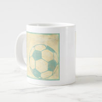 Pastel Blue Soccer Ball von Chariklia Zarris