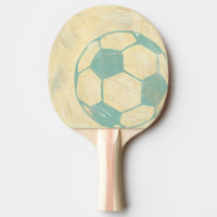 Pastel Blue Soccer Ball von Chariklia Zarris