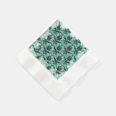 Pastel Blue Soft Grunge Tee Party Napkins Serviette (Ecke)