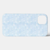 Pastel Blue Triangle Mosaic iPad Air Hüllen (Rückseite (Horizontal))