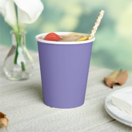 Pastel Blue Violet Pappbecher