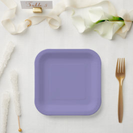 Pastel Blue Violet Pappteller