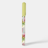 Pastel Blume Alkohol Tinte Illustration Monogramm Case-Mate iPhone Hülle (Rückseite / Rechts)