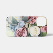 Pastel Blume Bouquet iPhone Hülle (Rückseite (Horizontal))