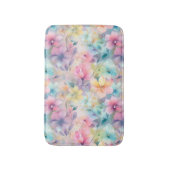 Pastel Blume Duschvorhang Badematte (Vorderseite Vertikal)