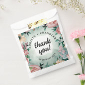Pastel Blume Elegante: Grün blühende Hochzeit Geschenktütchen (Versiegelt)