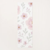 Pastel Blume & Foto - Personalisierter Muttertag Yogamatte (Rückseite)