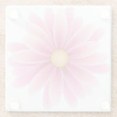 Pastel-Blume Glasuntersetzer (Rückseite)