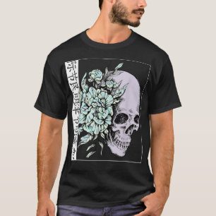 Pastel Blume I Skull I ästhetische Kunst I Japanis T-Shirt