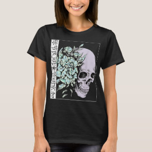 Pastel Blume I Skull I ästhetische Kunst I Japanis T-Shirt