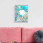 Pastel-Blume Leinwanddruck (Insitu (Wohnzimmer))