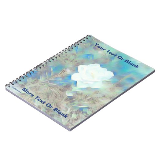 Pastel-Blume Notizblock (Linke Seite)