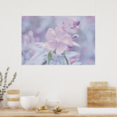 Pastel-Blume Poster (Küche)