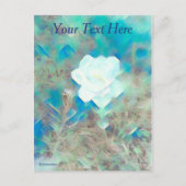 Pastel-Blume Postkarte (Vorderseite)