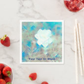 Pastel-Blume Serviette (Beispiel)