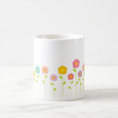 Pastel Blume Tasse (Mittel)