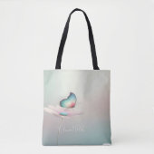 Pastel-Blume und Schmetterlingsverpackung Tasche (Vorderseite)