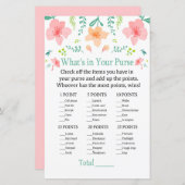 Pastel-Blume Was ist in Ihrem Geldbeutel? (Vorne/Hinten)