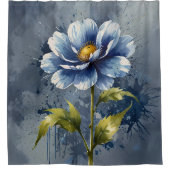 Pastel Blumendusche Vorhang Set (Vorderseite)