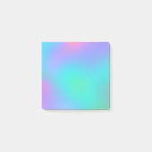 Pastel Blurry Gradient Post-it Notes Klebezettel (Vorderseite)