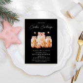 Pastel Blush Cookie Exchange Weihnachts-Party Einladung