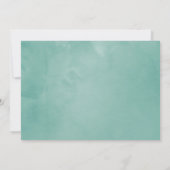 Pastel Blush Greenerity Wedding Save The Date (Rückseite)