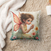 Pastel-Blüten-Feenkissen Kissen (Decke)