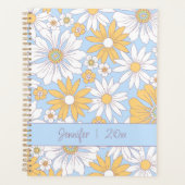 Pastel Bohemian Flowers Planer (Vorderseite)