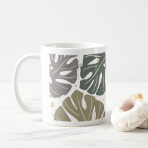 Pastel Boho Abstrakte Bio ästhetische Tasse