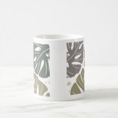 Pastel Boho Abstrakte Bio ästhetische Tasse (Mittel)