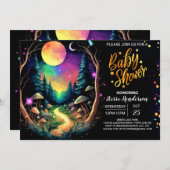 Pastel Boho Adventure erwartet Baby Shower Einladung (Vorne/Hinten)