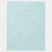 Pastel Boho Blanket Elegant Kids Room Accent Fleecedecke (Vorderseite)