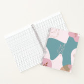 Pastel Boho Botanical Art Notizblock (Innenseite)