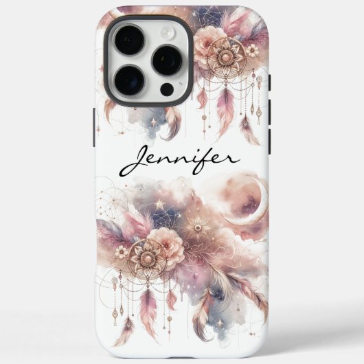Pastel Boho Dreamcatcher iPhone Case-Mate iPhone Hülle (Rückseite)