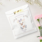 Pastel Boho Fawn und Balloons Geburtstag Geschenktütchen (Versiegelt)