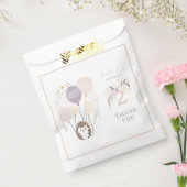 Pastel Boho Igel und Balloons Geburtstag Geschenktütchen (Versiegelt)