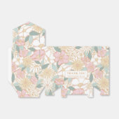 Pastel Boho Muster Brautparty Geschenkschachtel (Ungefaltet)