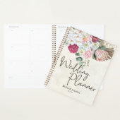 Pastel Boho Neutral Floral Wedding Planner Planer (Anzeige)