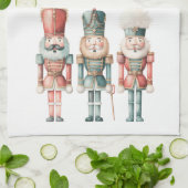Pastel Boho Nutcracker Script Geschirrtuch (Gefaltet)