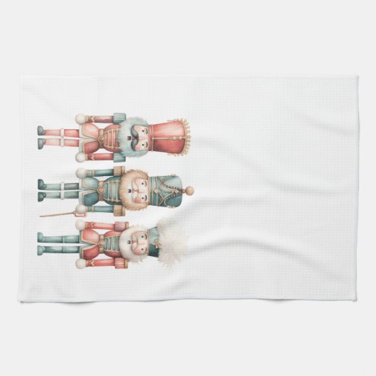 Pastel Boho Nutcracker Script Geschirrtuch (Horizontal)