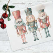 Pastel Boho Nutcracker Script Geschirrtuch