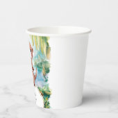 Pastel Boho Otter Birthday Pappbecher (Links)